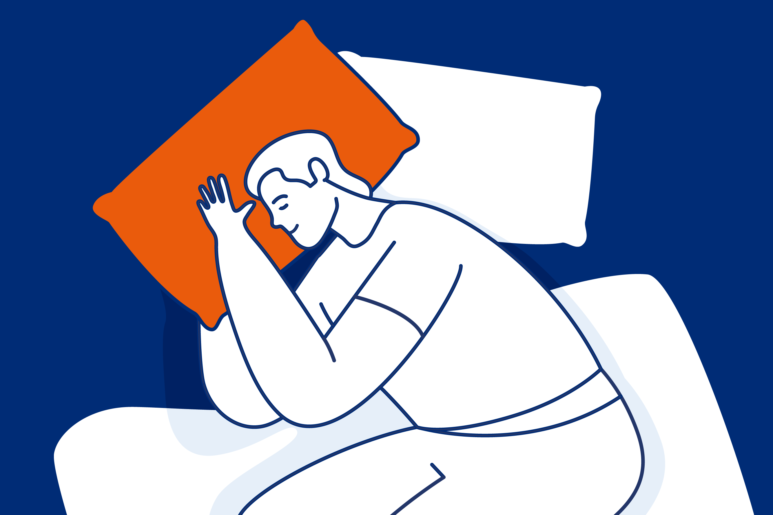 Kissen mit thermoelastischer Füllung, orthopädische Kissen, Memory-Schaum