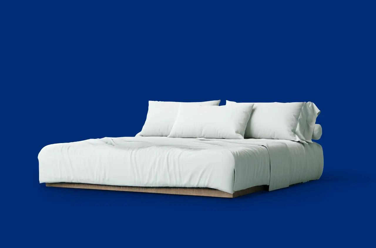 The mattress is sagging, sagging mattress, uncomfortable bed