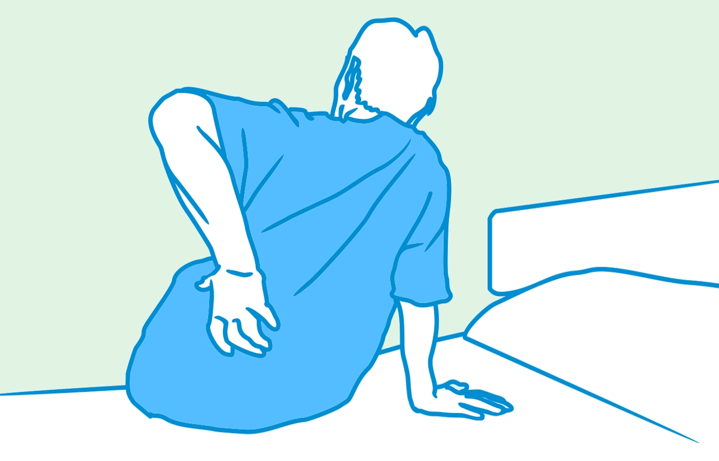 Edges of the mattress, mattress for the elderly, orthopedic pillows